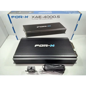 5 Kanal Amfi - For-X XAE-4000.5 - Bass Kontrollü Oto Anfi