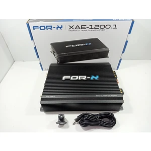 Mono Amfi 1200RMS – For-X XAE-1200.1D Bass Anfisi – Bass Kontrollü Mono Anfi