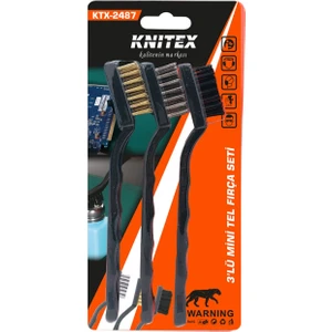 KTX-2487 Tel Fırça Seti 3 Lü-59
