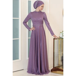 Işıl Tesettür Abiye Lavanta