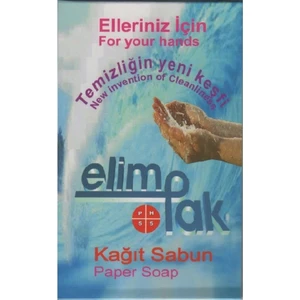 Kağıt Sabun Tek Kullanımlık 10 Paket 150 Kullanımlık