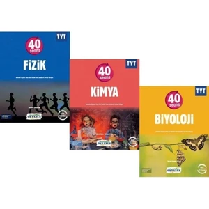 Okyanus Yayınları TYT 40 Seansta Fizik Kimya Biyoloji Seti
