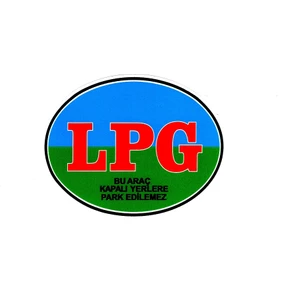 Lpg Sticker - Lpg Mevcut Sticker Lpg Sticker Dıştan Yapıştırma 