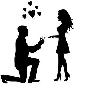 Sticker Sevgili Aşk Oto Sticker - Sevgili Aşkıklar