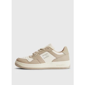 Tommy Hilfiger Bej Erkek Deri Sneaker EM0EM01165ACI