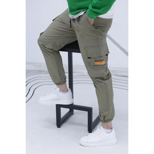 Erkek Jogger Kargo Cepli Paraşüt Pantalon 3