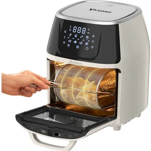 Y88 Xxl Bej 1500W 8 Litre Airfryer Oven Fritöz (Yasomi Türkiye Garantili)