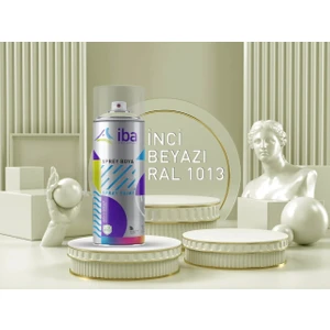 Akrilik Sprey Boya 400 ml Inci Beyazı ( Ral 1013 )