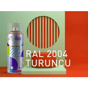 Akrilik Sprey Boya 400 ml Turuncu ( Ral 2004 )