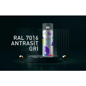 Akrilik Sprey Boya 400 ml Antrasit Gri ( Ral 7016 )
