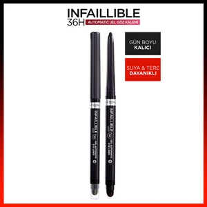 L'Oréal Paris Infaillible Automatic Jel Göz Kalemi - Mat Siyah