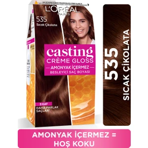 L'Oréal Paris Casting Crème Gloss Saç Boyası - 535 Sıcak Çikolata