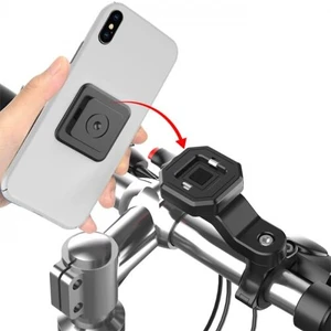 Yeni Nesil Kilitli Dönen Başlıklı Motorsiklet Tutucu Bisiklet Tutucu Gidon Tutucu Telefon Tutucu