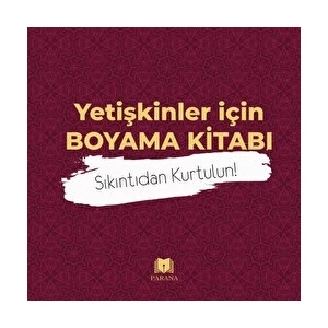 Parana Yayınları Yetişkinler Için Boyama Kitabı-Mandala