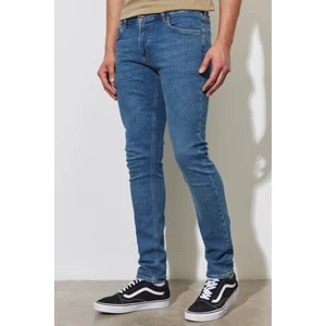 Malone Skinny Fit Normal Bel Denim Esnek Jean Kot Pantolon