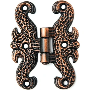 Ayder Mobilya Aksesuarları Kelebek Menteşe Büyük Antik Sarı 70 mm ( 2 Adet )