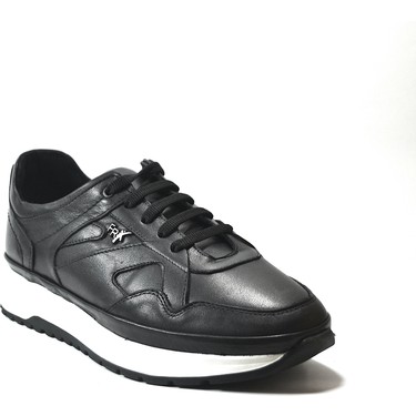 Forex 4041 Deri Siyah Bağlı Anatomik Casual Erkek Ayakkabı Fiyatı