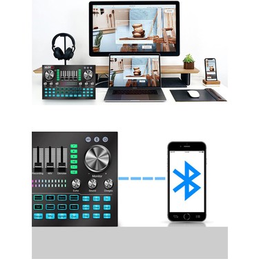 Midex CX1 Diamond Set Efektli Ses Kartı Mikrofon Kulaklık Fiyatı