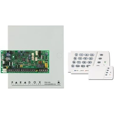 Paradox 8 Zone, 1 Pgm, 2 Kısım Kontrol Paneli + K636 LED