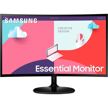 Samsung S3  27" Full HD 75 Hz Freesync Kavisli Essential Monitör