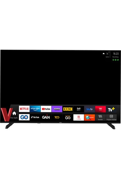 Vestel 55U9630 55'' 139 Ekran Uydu Alıcılı 4K Ultra HD Smart LED TV