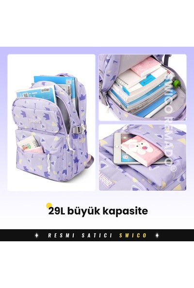 Swico Remado Çekçekli Okul Çantası (Yurt Dışından)
