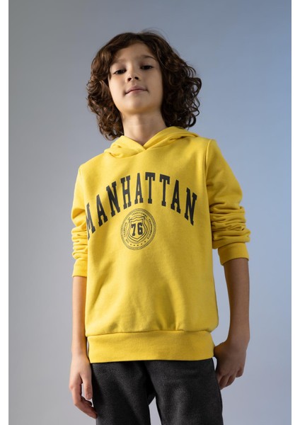 Erkek Çocuk Regular Fit Kapüşonlu Sweatshirt Z4596A623SP