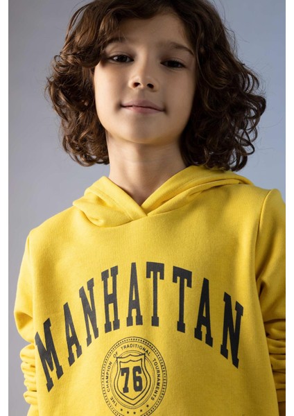 Erkek Çocuk Regular Fit Kapüşonlu Sweatshirt Z4596A623SP fiyatları