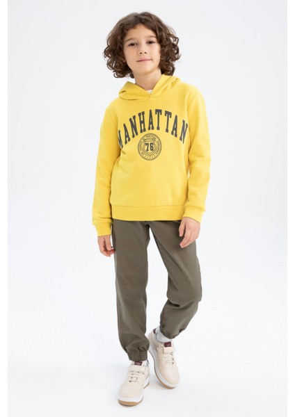 Erkek Çocuk Regular Fit Kapüşonlu Sweatshirt Z4596A623SP fırsatları