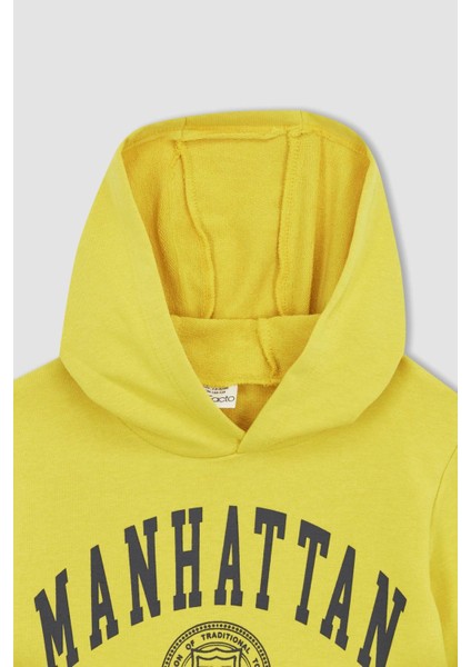 Erkek Çocuk Regular Fit Kapüşonlu Sweatshirt Z4596A623SP