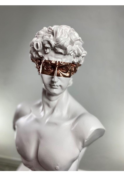 David "bronze Eyes" Heykel, Büyük Boy Büst, Özel Tasarım Dekoratif Heykel, Michelangelo David fırsatları