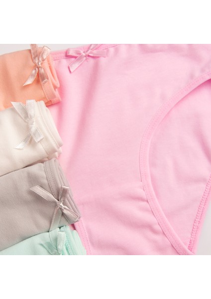 Pamuklu Genç Kız Çocuk Külot 5 Li Set Paket Likralı Slip Basic indirimleri
