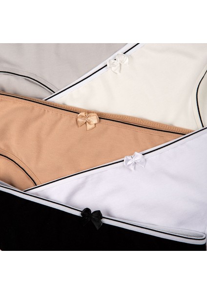 Pamuklu Genç Kız Çocuk Külot 5 Li Set Paket Likralı Slip Sport Basic fiyatları