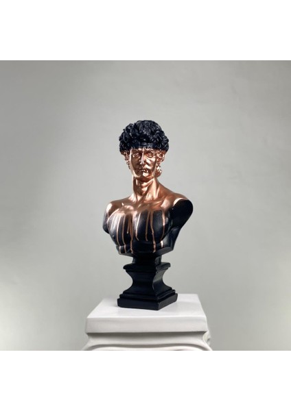 David "bitter Chrome" Heykel, Büyük Boy Büst, Özel Tasarım Dekoratif Heykel, Michelangelo David fiyatları