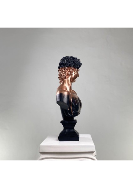 David "bitter Chrome" Heykel, Büyük Boy Büst, Özel Tasarım Dekoratif Heykel, Michelangelo David indirimleri