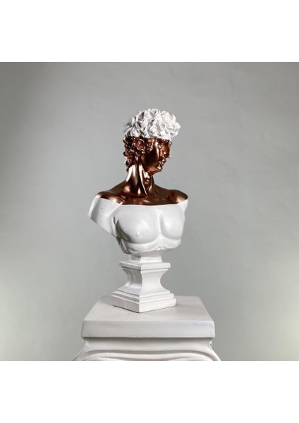 David "royal Copper" Heykel, Büyük Boy Büst, Özel Tasarım Dekoratif Heykel, Michelangelo David fiyatları