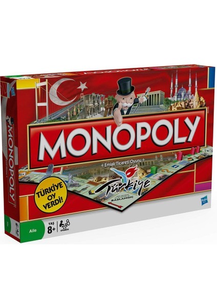 01610 Monopoly Türkiye / +8 Yaş