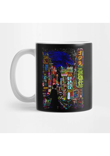 Kaiju Şehri Godzilla Kupa Bardak