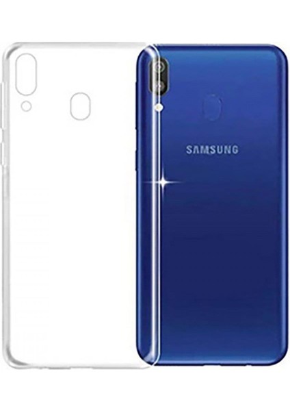 Samsung Galaxy A30 Kılıf Lüx Şeffaf Silikon 7O7D404G21429