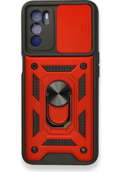 Oppo A55 Kılıf Kamera Korumalı Sürgülü Yüzüklü Standlı Tank modelleri