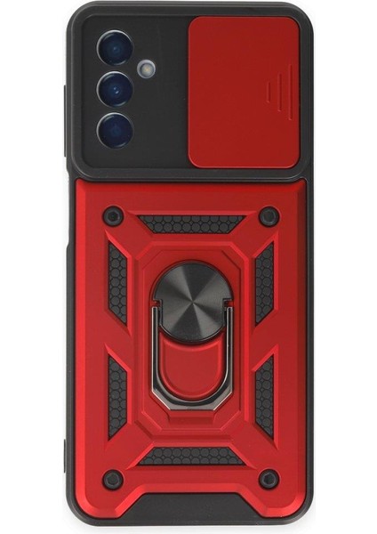 Samsung Galaxy A04S Kılıf Kamera Korumalı Sürgülü Yüzüklü Standlı Tank modelleri