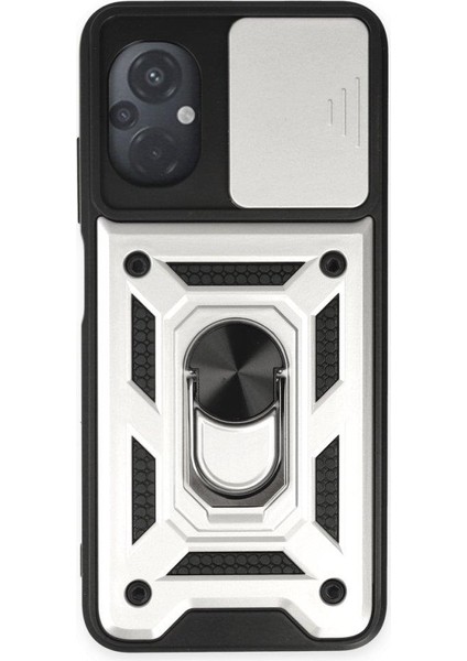 Xiaomi Poco M5 Kılıf Kamera Korumalı Sürgülü Yüzüklü Standlı Tank fiyatları