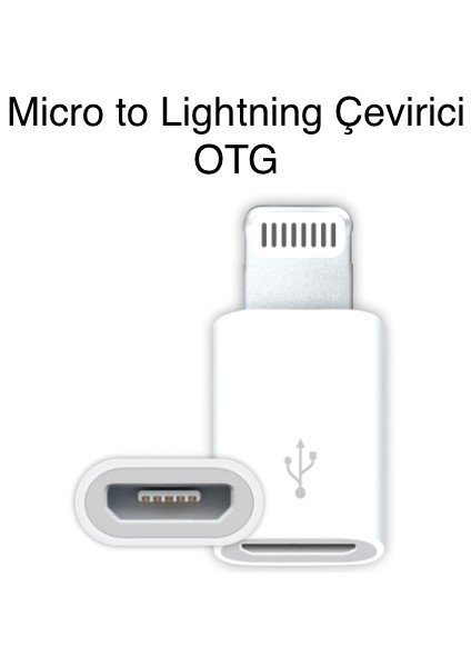 Micro To iphone Çevirici Otg Concord C-871