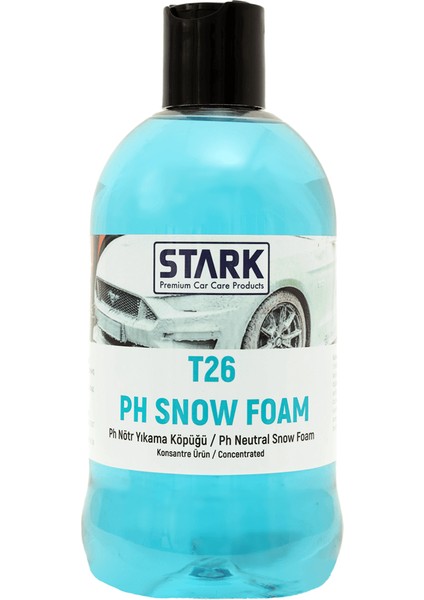 T26 Ph Snow Foam Ph Nötr Yıkama Köpüğü 500ML