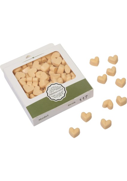 Mühür Mumu Eritme Kalp Boncuk Paket Model NO:117 Kavun Cantaloupe