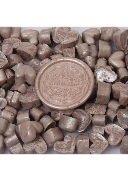Mühür Mumu Eritme Kalp Boncuk Paket Model No: 401 Saten Rose Gold fiyatları