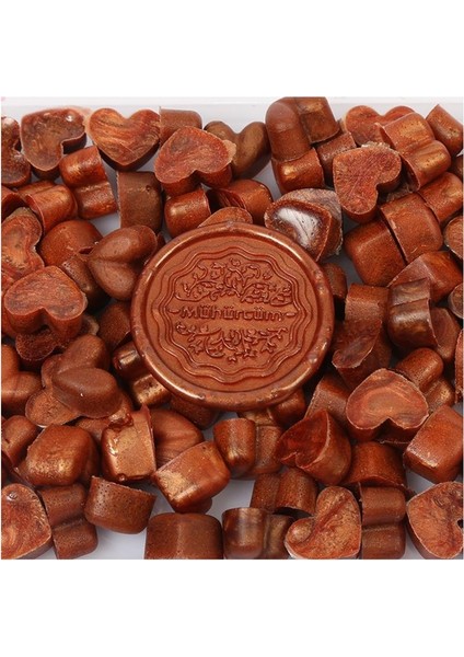 Mühür Mumu Eritme Kalp Boncuk Paket Model No: 513 Kızıl Bronz fiyatları