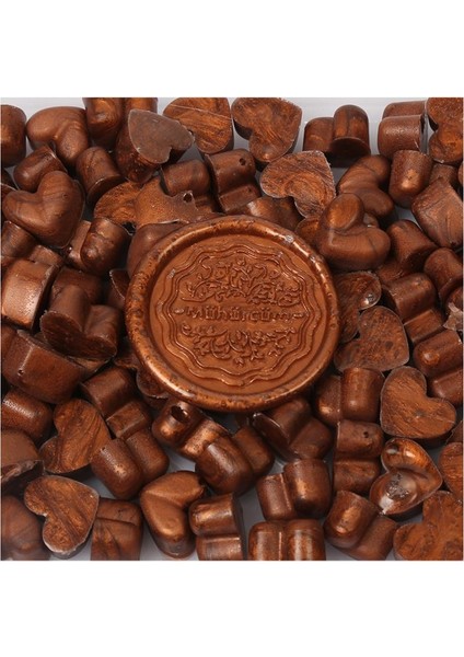 Mühür Mumu Eritme Kalp Boncuk Paket Model No: 514 Bronz Oksit fiyatları