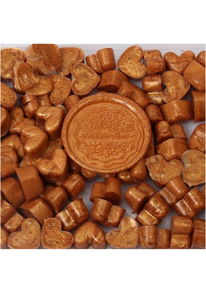 Mühür Mumu Eritme Kalp Boncuk Paket Model No: 516 Bakır Altın fiyatları