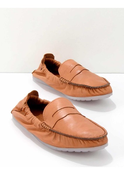 Taba Leather Erkek Loafer Ayakkabı E01323092003